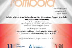 Časopis Romboid č. 3 s poľskou poéziou